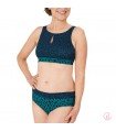 Amoena Bikini MANILA teal Mastectomía