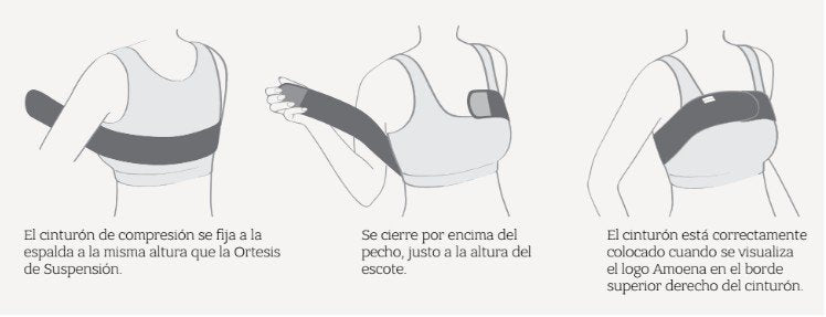 Cinturón compresión Amoena