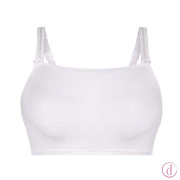 Top Bandeau complemento sujetador blanco