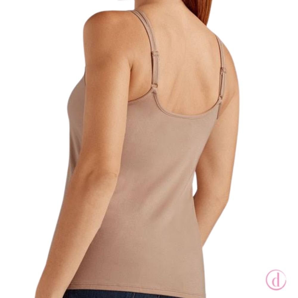 Amoena Valetta Top color nude por detrás