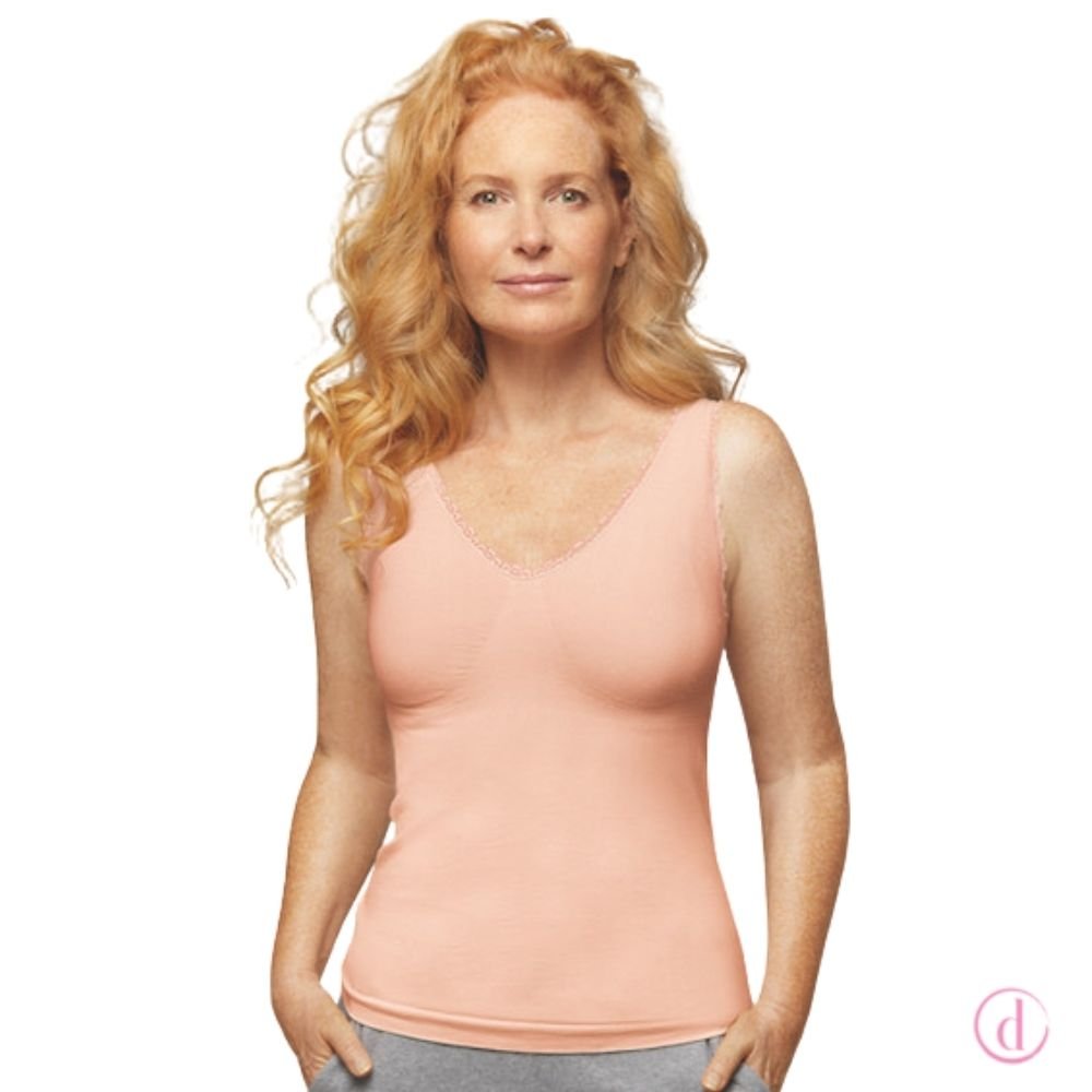 Amoena Camiseta Kitty Top mastectomía algodón