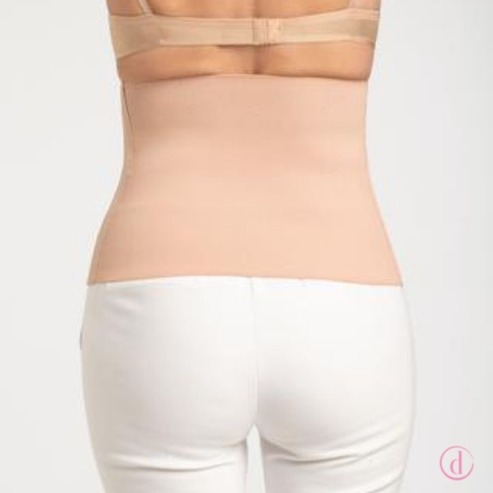 Vendaje Abdominal faja reconstrucción mama nude