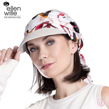 Ellen Wille Gorra quimioterapia LONATA con visera desmontable grafitti