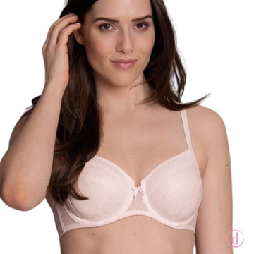 Sujetador mastectomía FLEUR con aros rosa