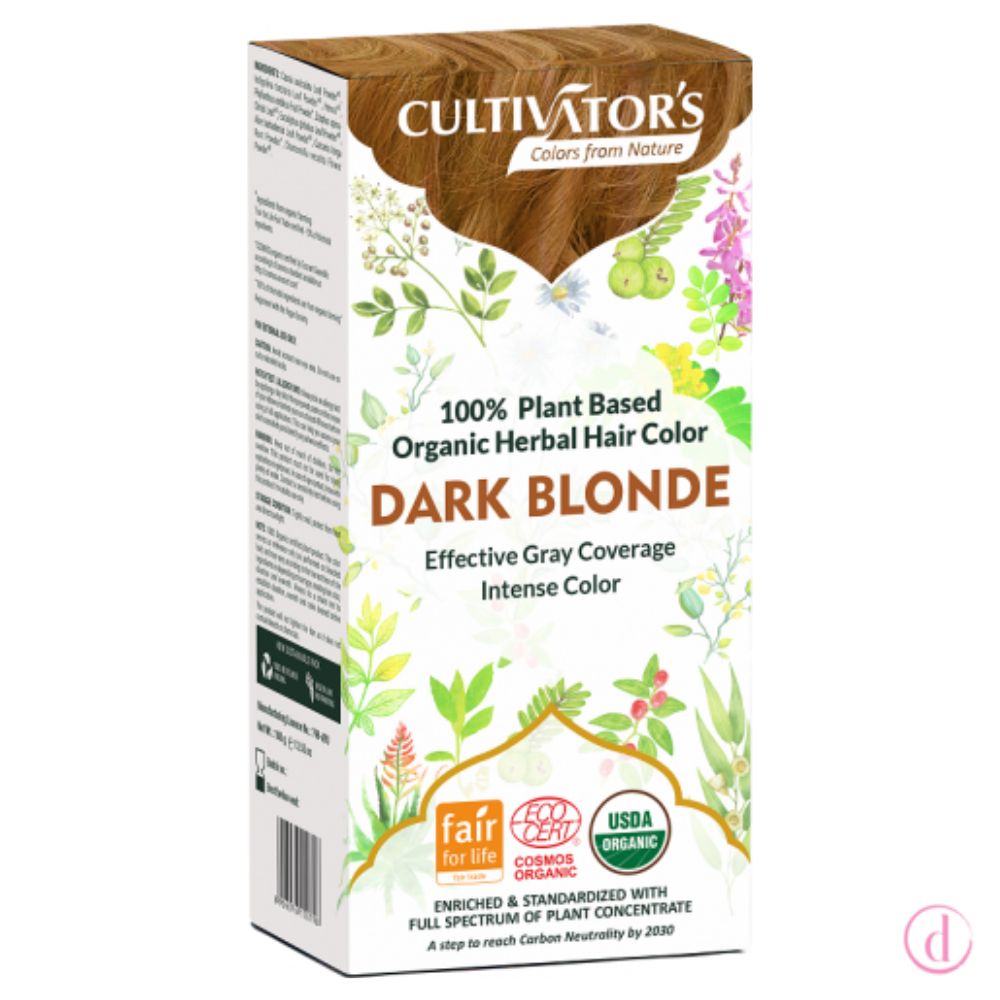 Cultivators Tinte orgánico Rubio Oscuro 100gr oncología