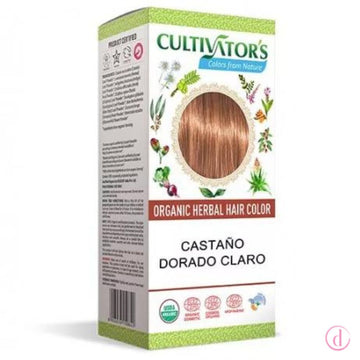 Cultivators Tinte orgánico Castaño Dorado light 100gr oncología