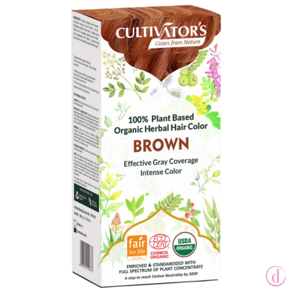 Cultivators Tinte orgánico Castaño Dorado 100gr oncología