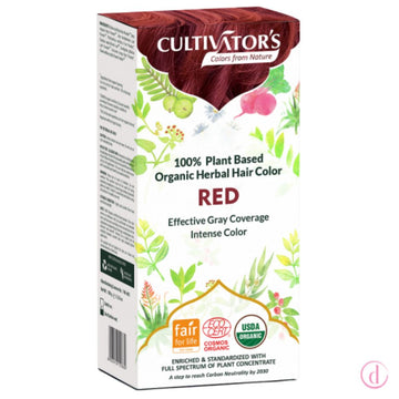 Cultivators Tinte orgánico Pelirrojo 100gr oncología