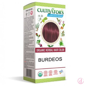 Cultivators Tinte orgánico Burdeos 100gr oncología