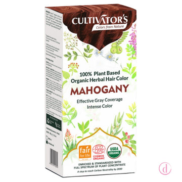 Cultivators Tinte orgánico Caoba 100gr oncología