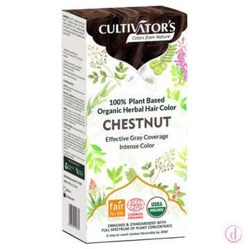 Cultivators Tinte orgánico Castaño 100gr oncología