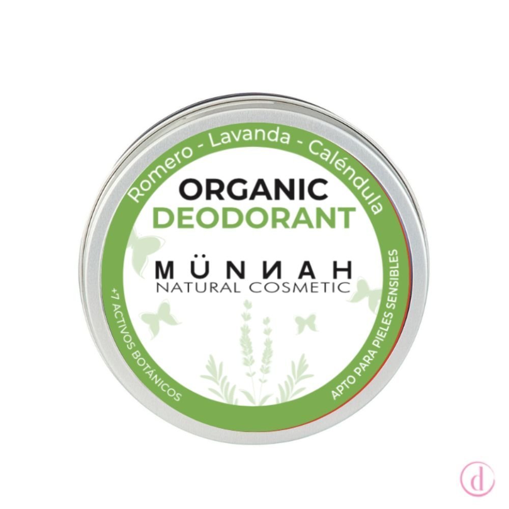 Munnah Desodorante en crema orgánico sin aluminio