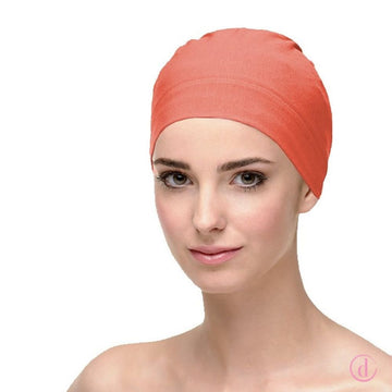 Gorro oncológico NATALIA Bambú para dormir Coral