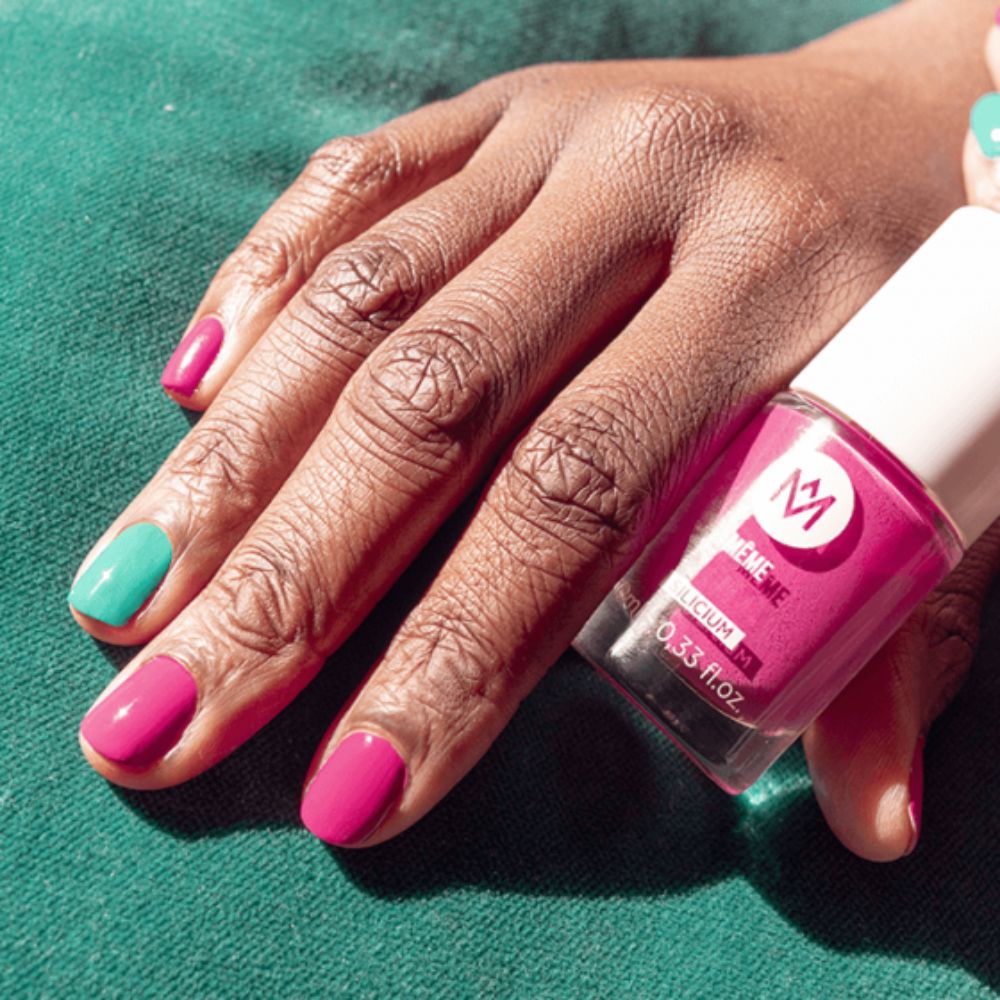 MÊME Esmalte de uñas silicio quimioterapia Fucsia