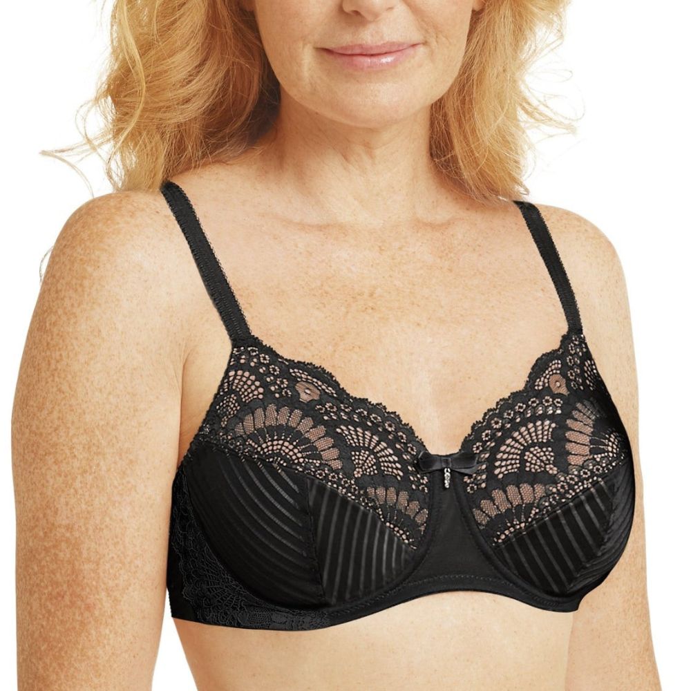 Sujetador KAROLINA SBP negro preformado mastectomía