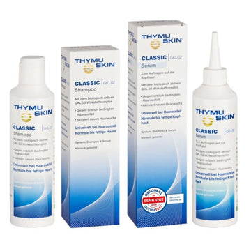Pack Serum y Champú Antialopecia THYMUSKIN® CLASSIC 200 ml