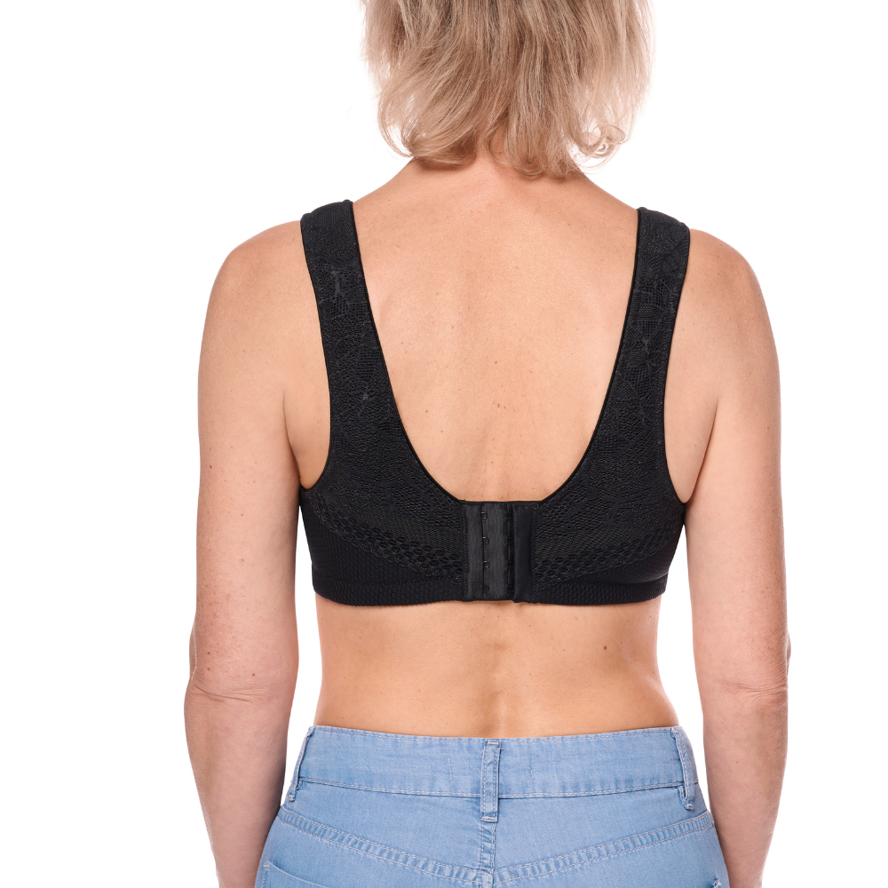 Amoena LESLIE SB para alivio linfedema negro