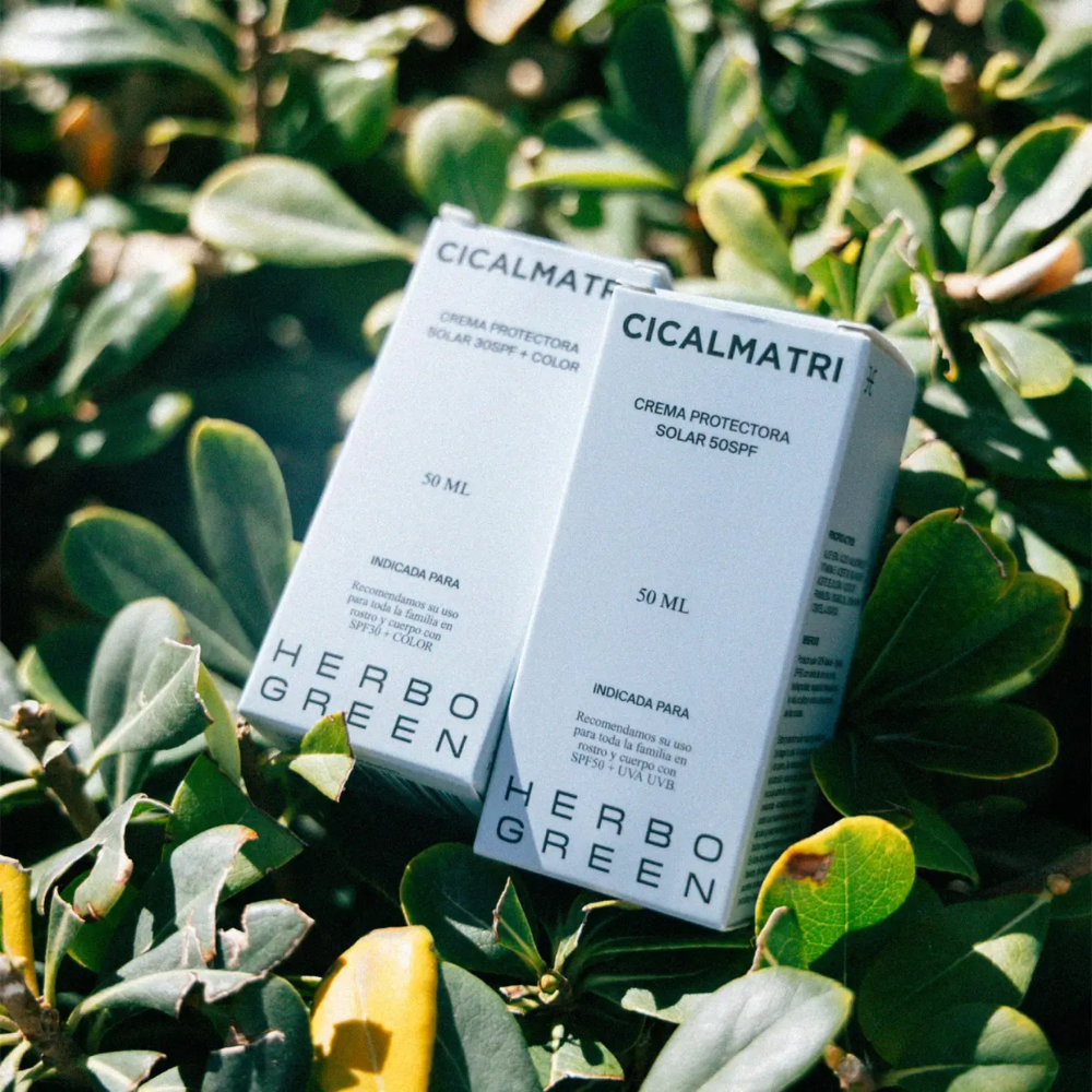 Protector Solar sin color SPF50 Cicalmatri 50 ml - HerboGreen