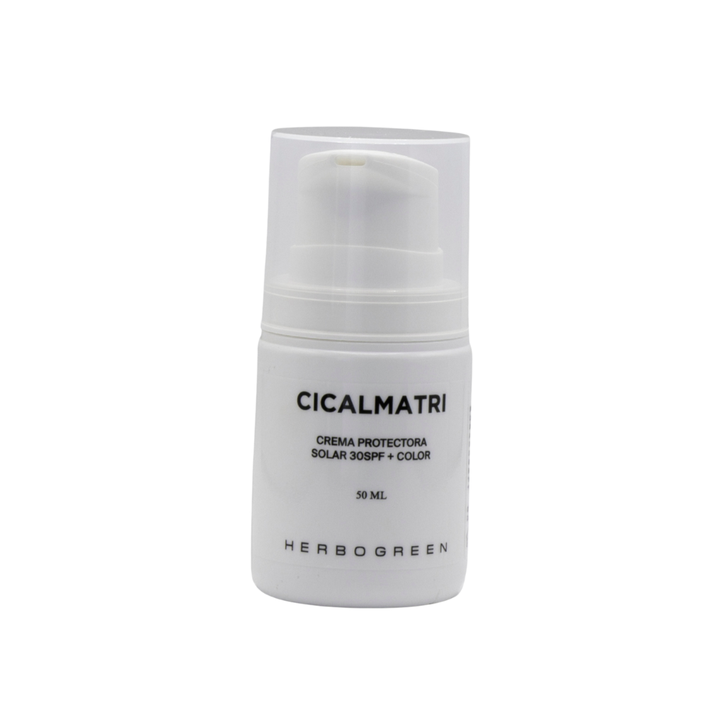 Protector Solar con color SPF30 Cicalmatri 50 ml - HerboGreen