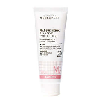 Novexpert Mascarilla Detox Arcilla-Rosa y Magnesio piel sensible