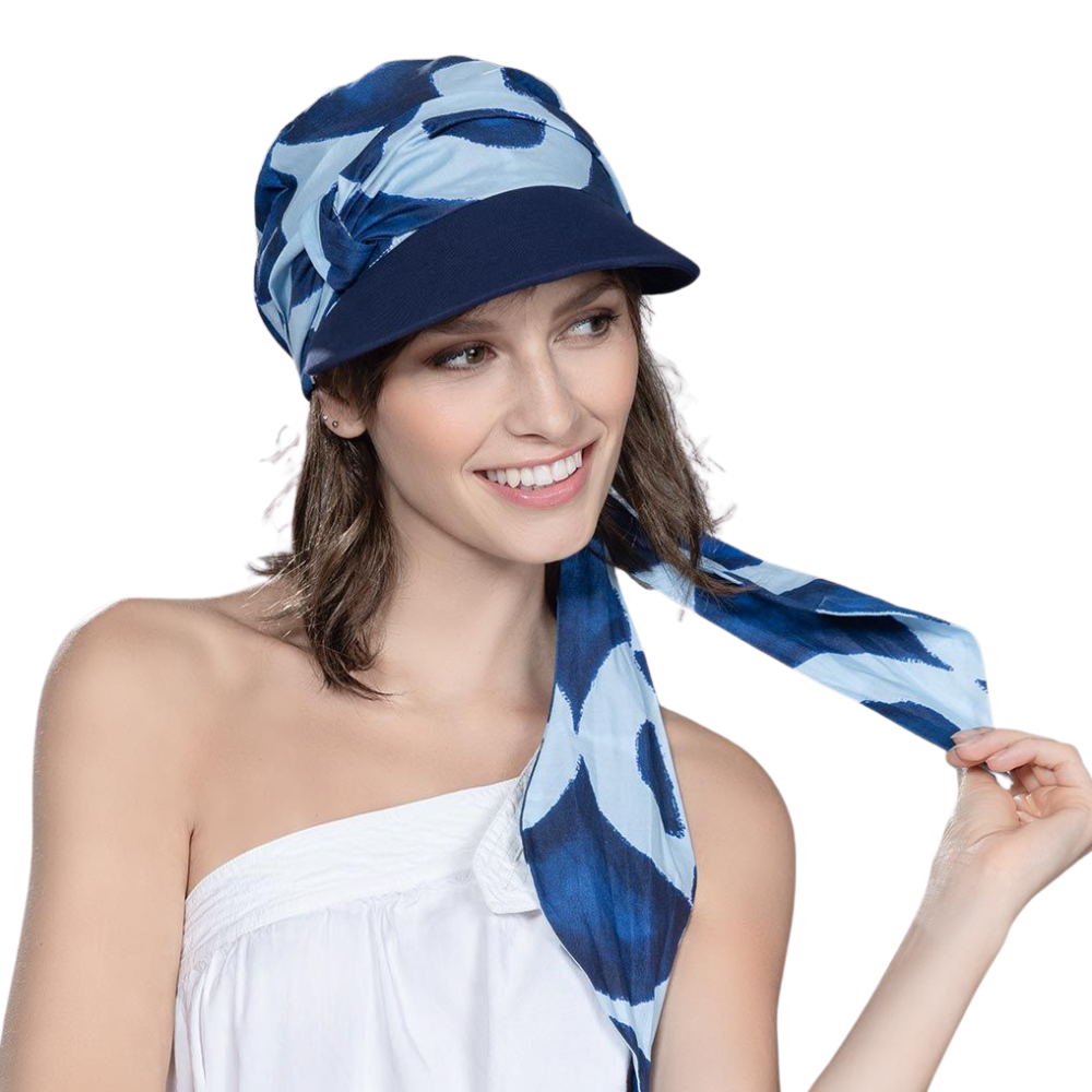 Ellen Wille Gorra quimioterapia CAPRI con visera Lavender