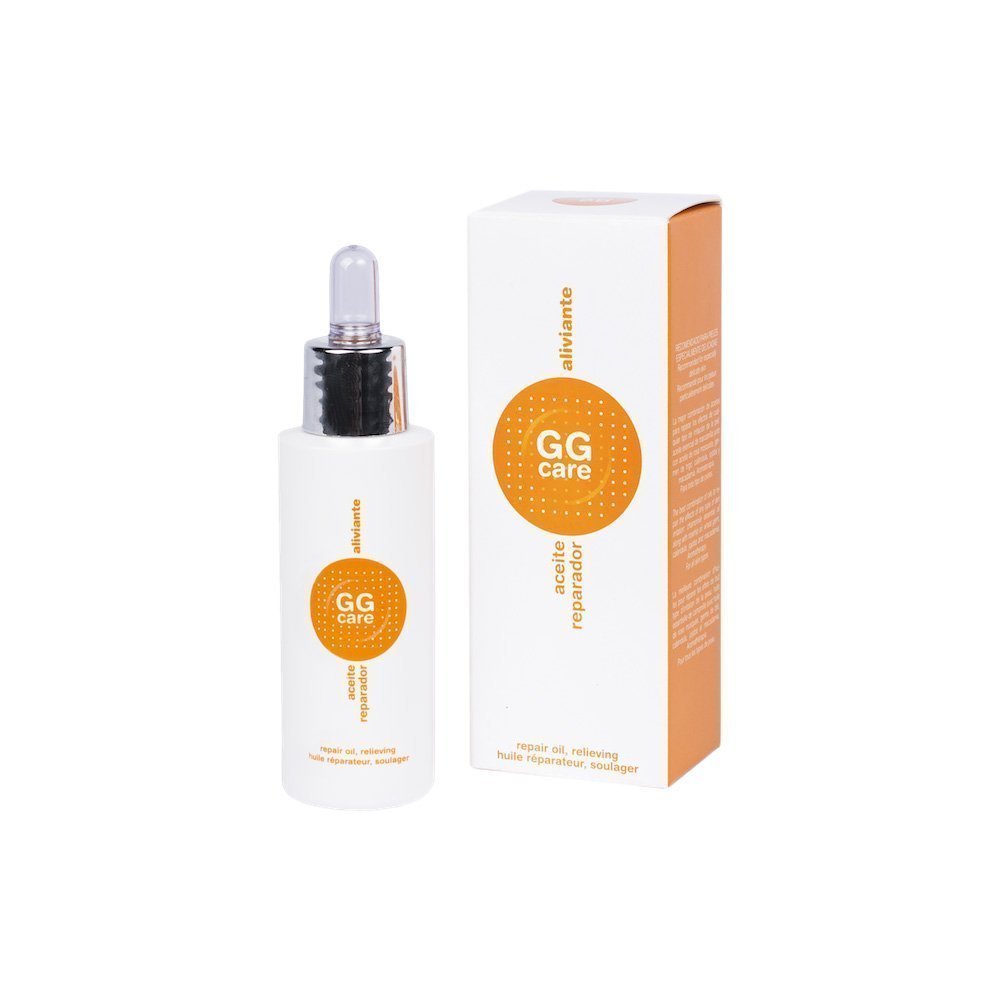 GG Care Aceite reparador y calmante para piel sensible durante radioterapia y quimioterapia