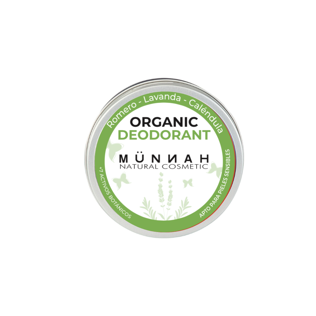 Munnah Desodorante en crema orgánico sin aluminio