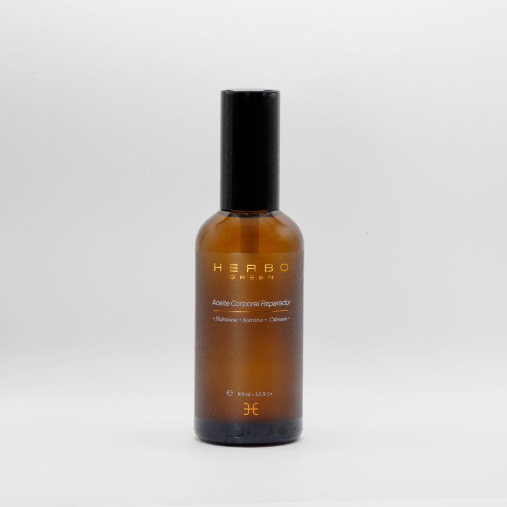 Aceite corporal calmante y reparador - HerboGreen