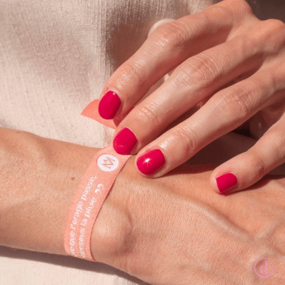 MÊME Esmalte de uñas silicio quimioterapia Frambuesa