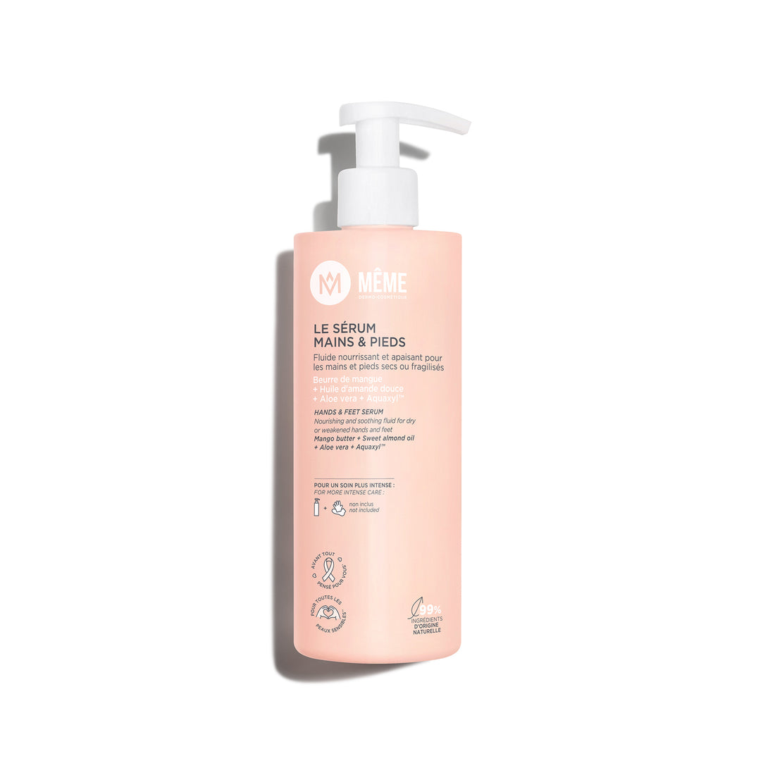 Sérum hidratante MÊME 300 ml para manos y pies secos durante quimioterapia