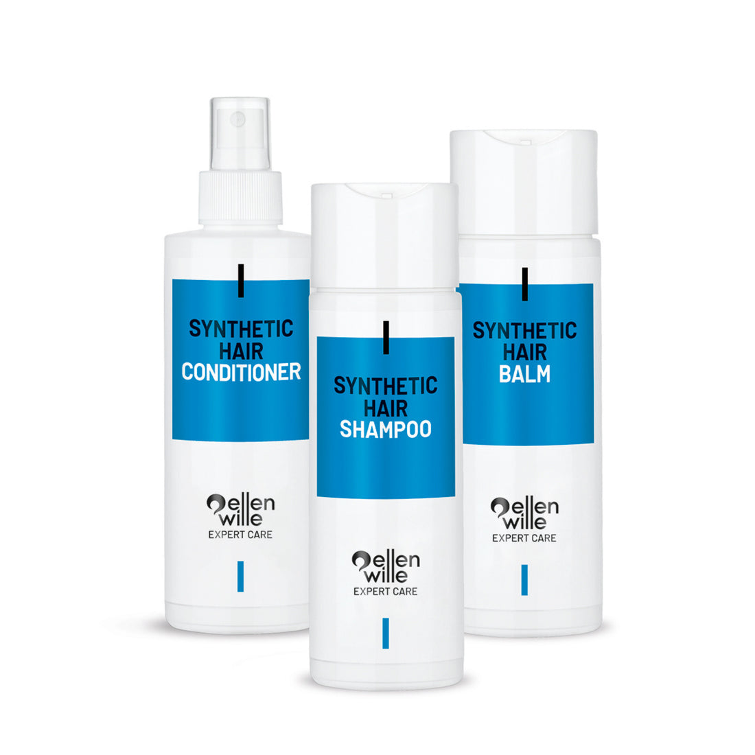 Set de cuidado para pelucas de cabello sintético Ellen Wille