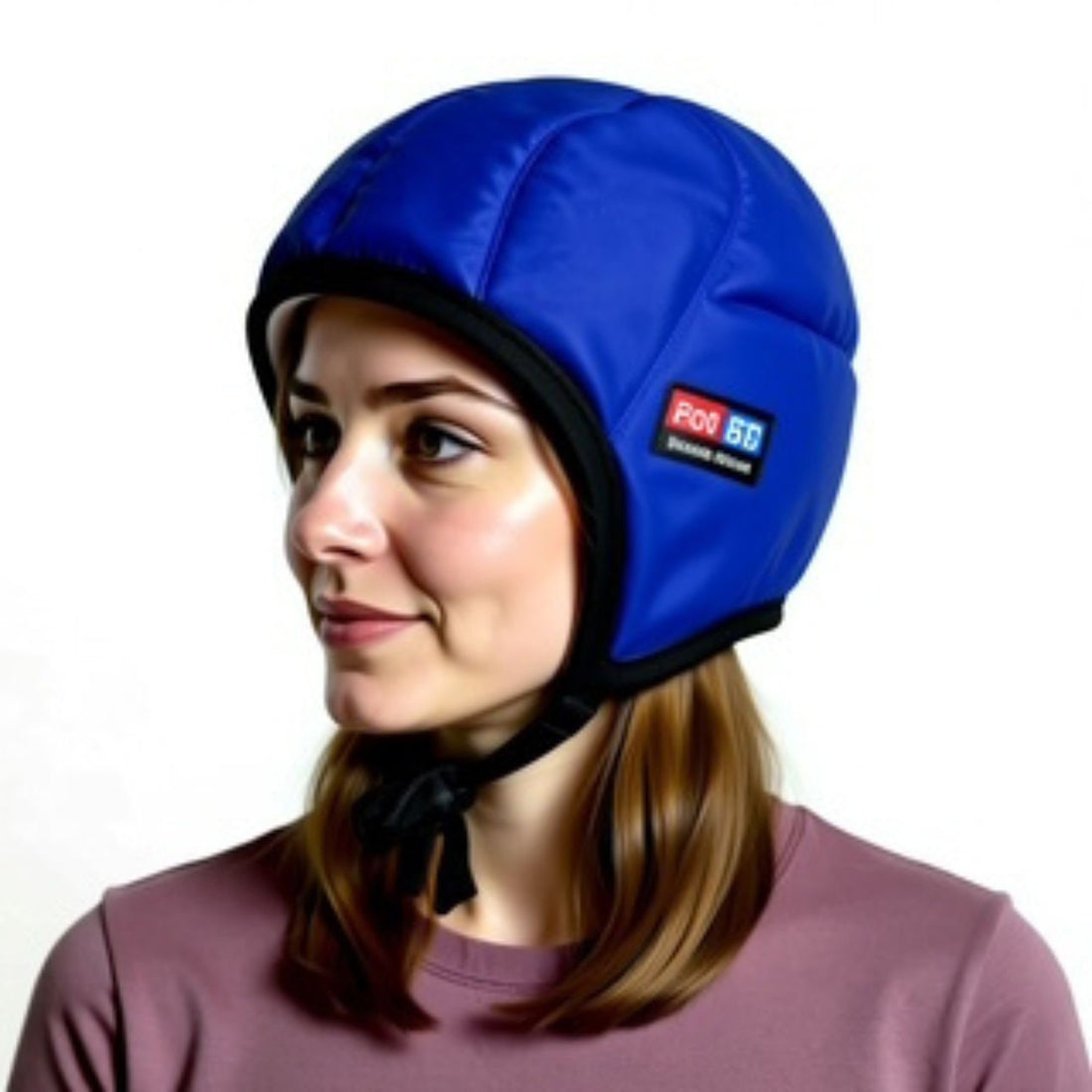 paciente usando gorro frío antialopecia para quimioterapia