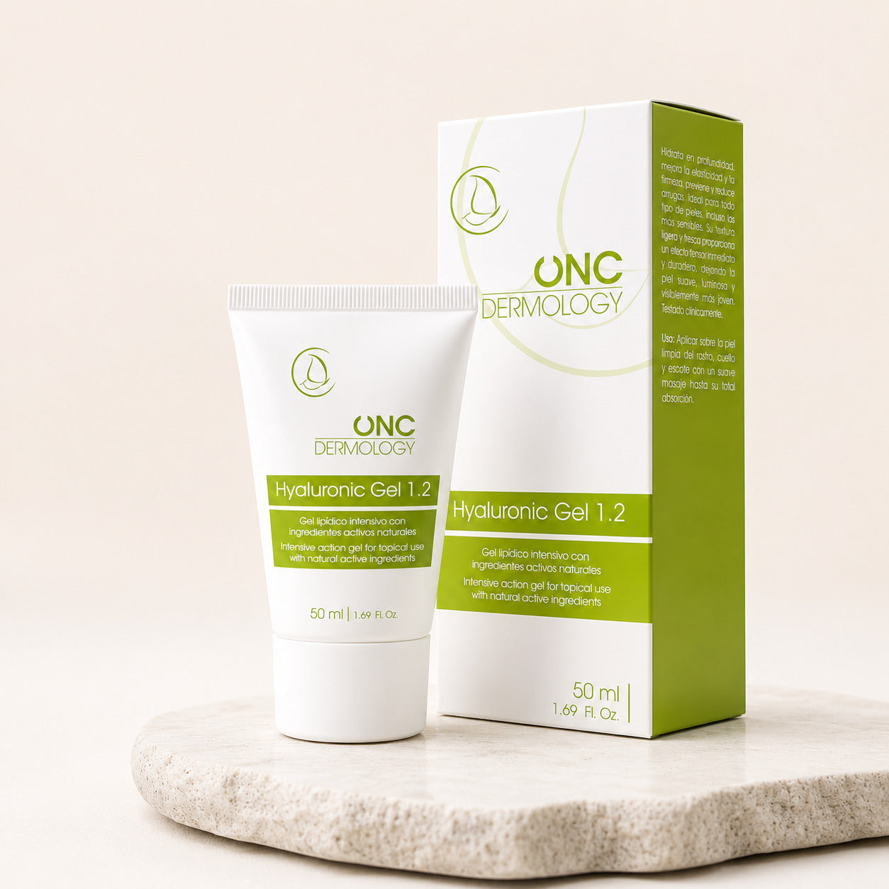 ONC Gel Hialurónico hidratación intensiva quimioterapia oncología