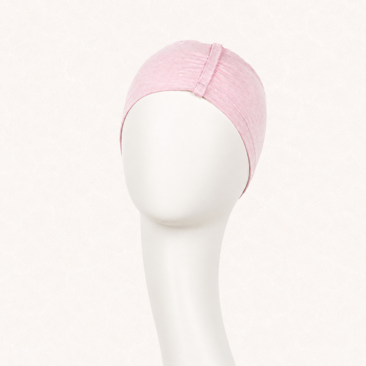 Chandra Night Cap 0320 Rose Melange | Gorrito de dormir de bambú