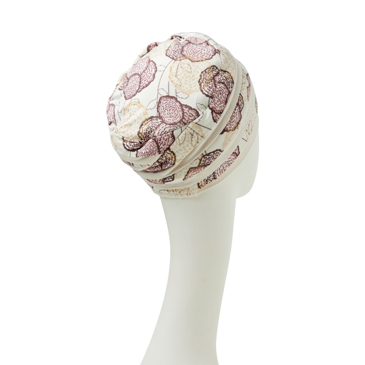 Shanti Turban Blooming Pinks | Turbante oncológico de bambú
