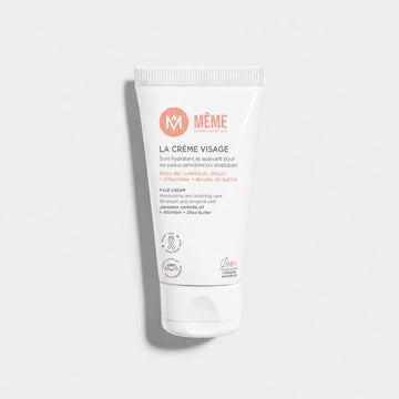 Crema Facial Hidratante y Calmante MÊME Cosmetics 50 ml para pieles secas, sensibles y atópicas.