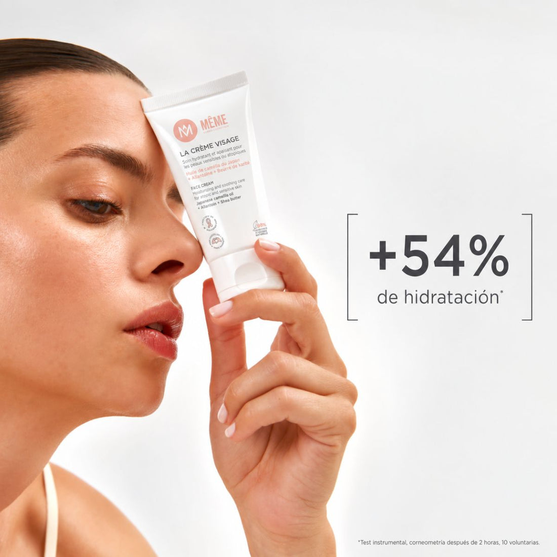 Crema Facial Hidratante y Calmante MÊME Cosmetics 50 ml para pieles secas, sensibles y atópicas.
