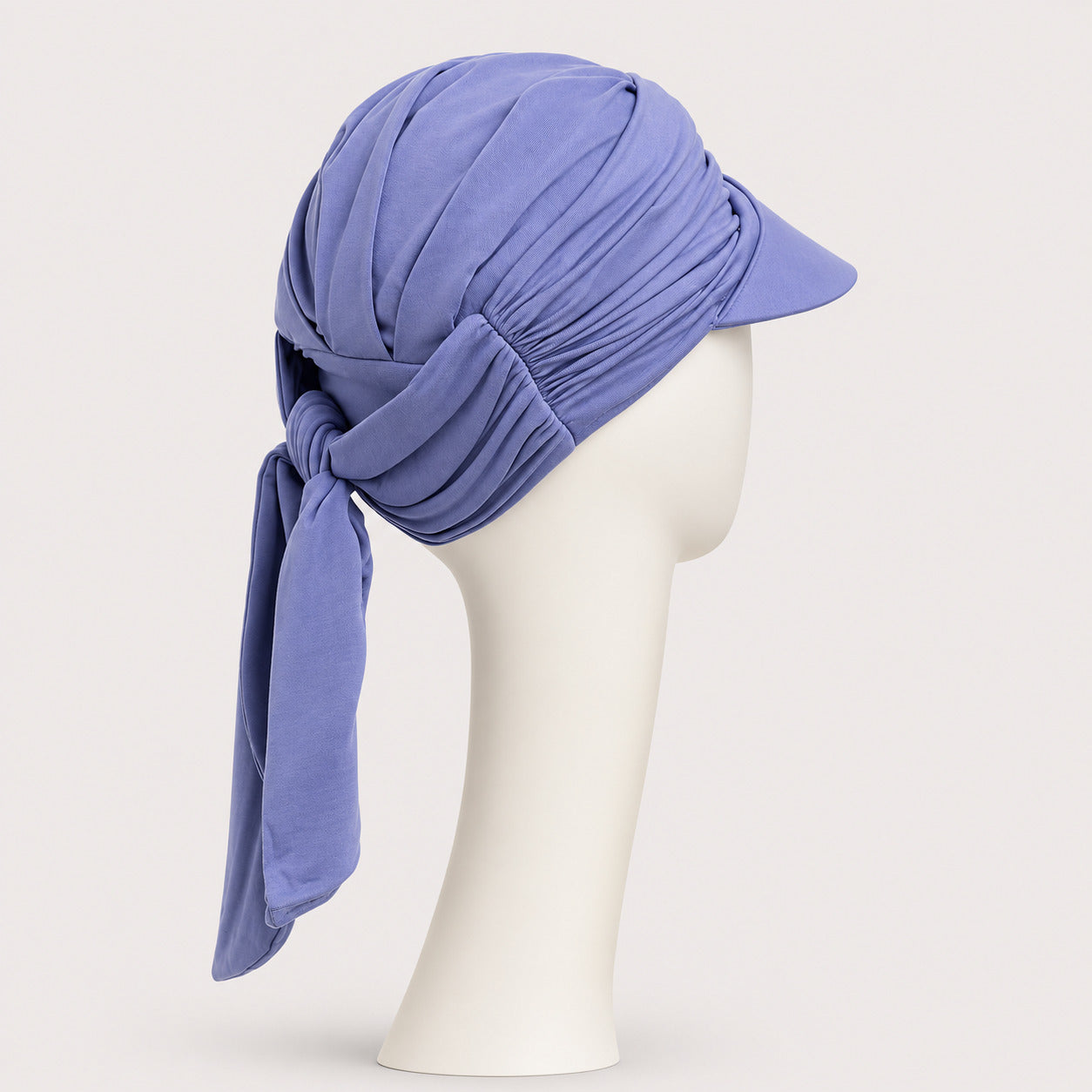 HocBriana Light Lilac - Gorra oncológica visera +50 SPF