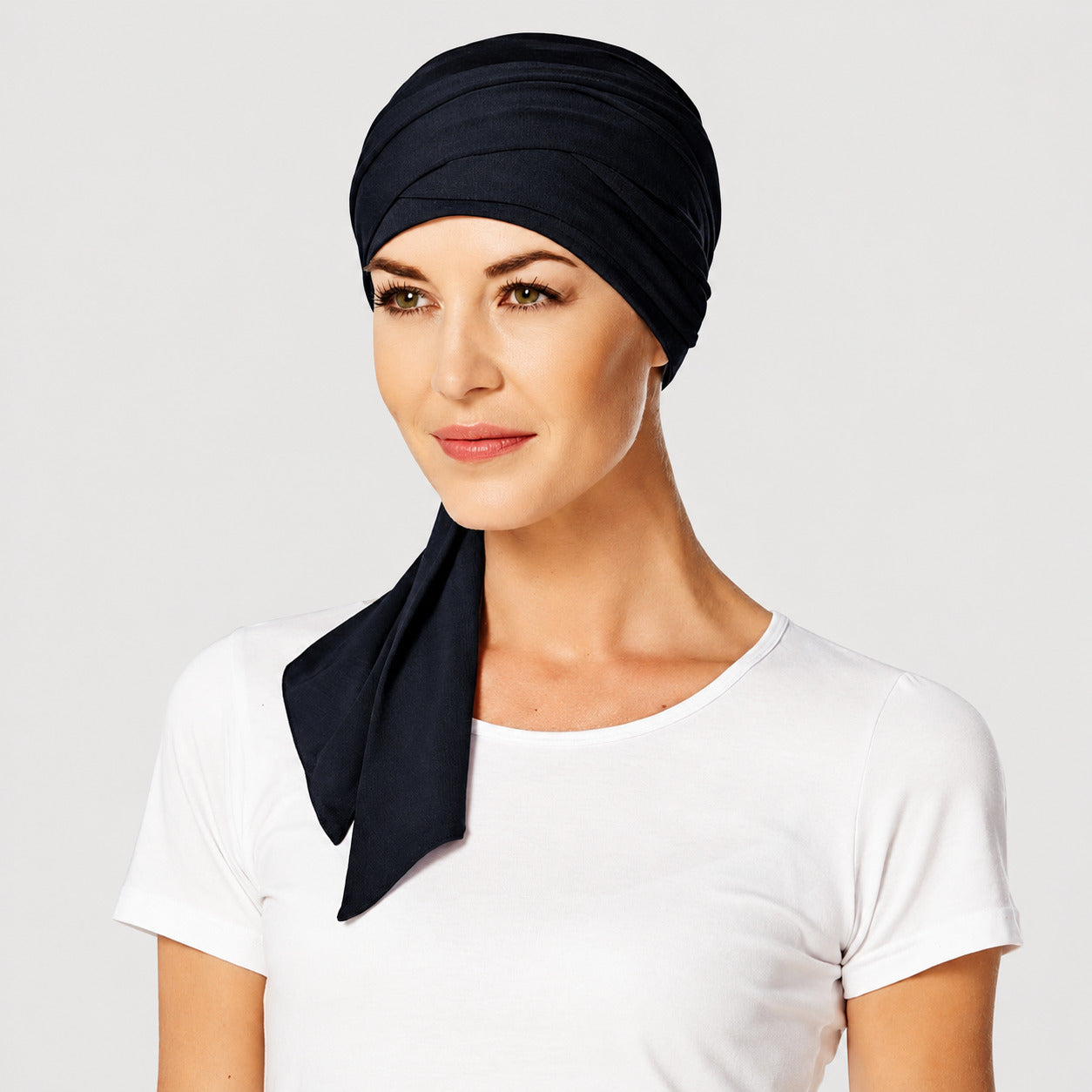 Pañuelo Oncológico Multifunción - HocMantra Scarf de Bambú Azul Malenge