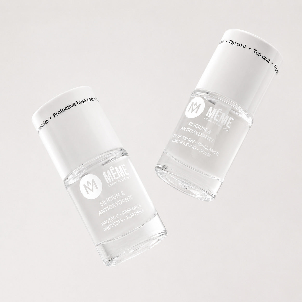 MÊME Esmalte Top Coat silicio y antioxidantes para uñas quimioterapia