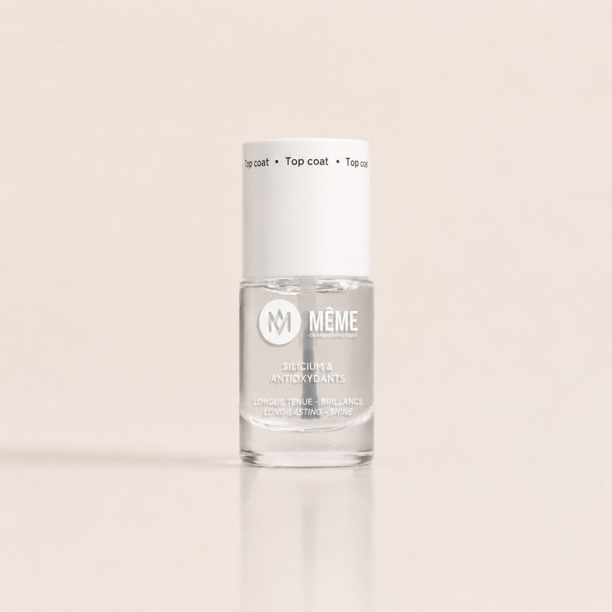 MÊME Esmalte Top Coat silicio y antioxidantes para uñas quimioterapia