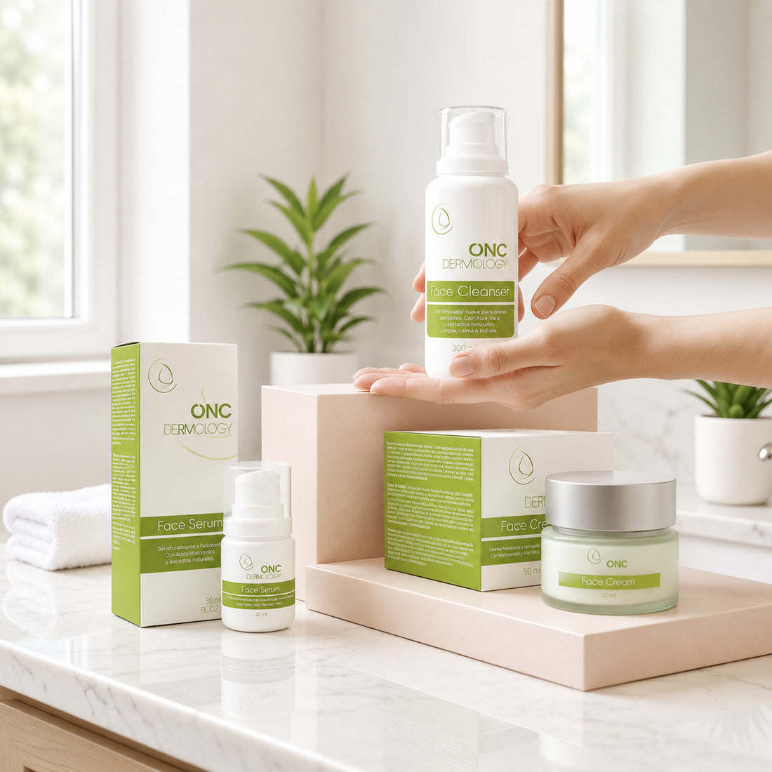 Pack Facial revitalizante e hidratante para piel sensible - ONC Dermology