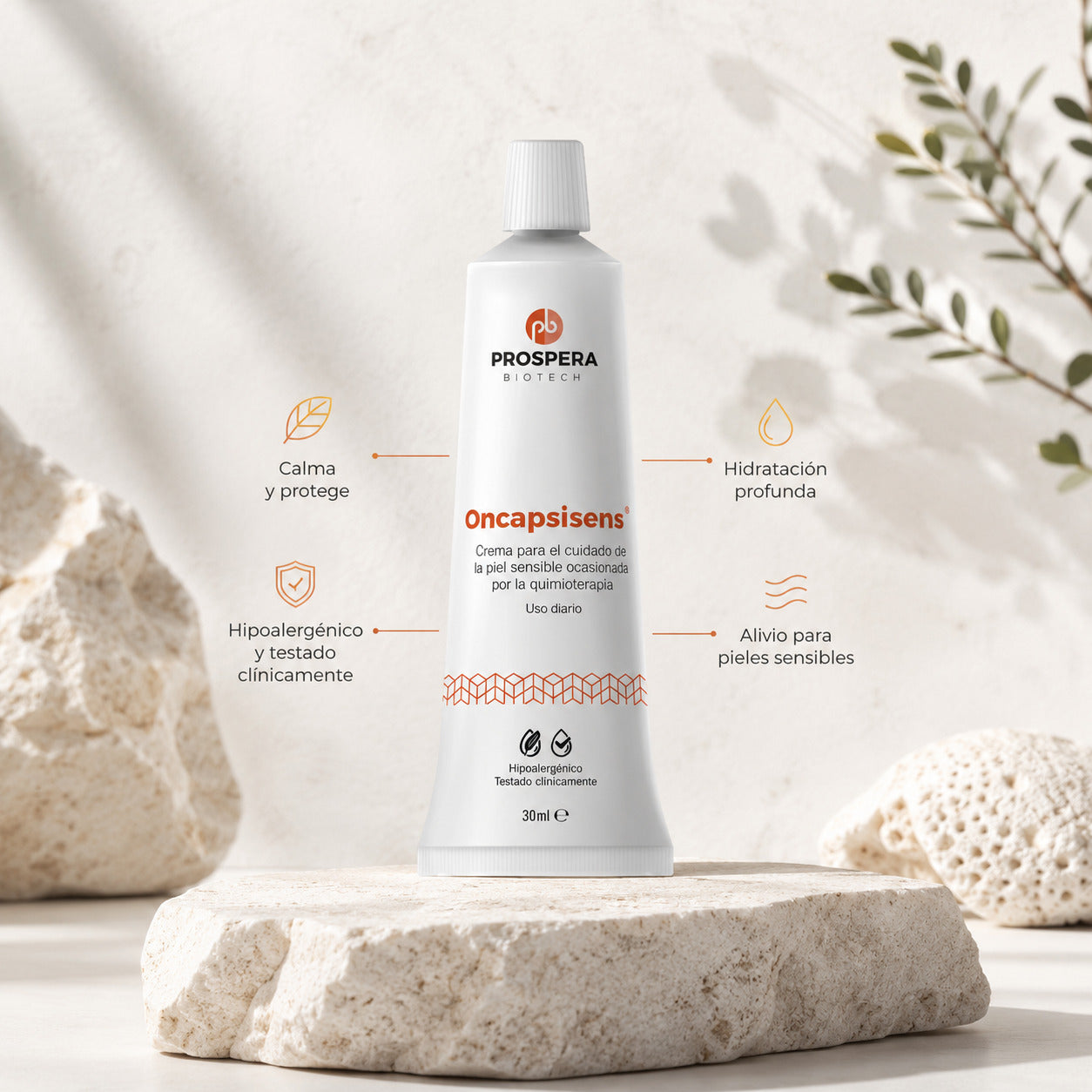 Oncapsisens® crema aliviante neuropatía periférica