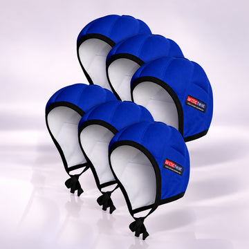 Pack de 6 gorros fríos azules Arctic Heat para quimioterapia