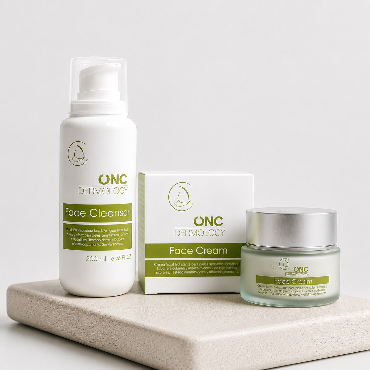 Pack Facial hidratación y limpieza piel sensible - ONC Dermology