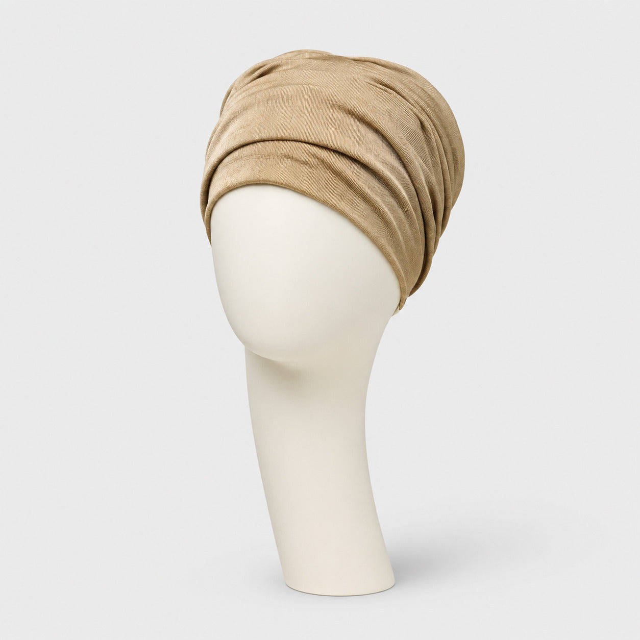 Scarlett Boho Turban Set 2 en 1  Dark Beige & Exotic Mix