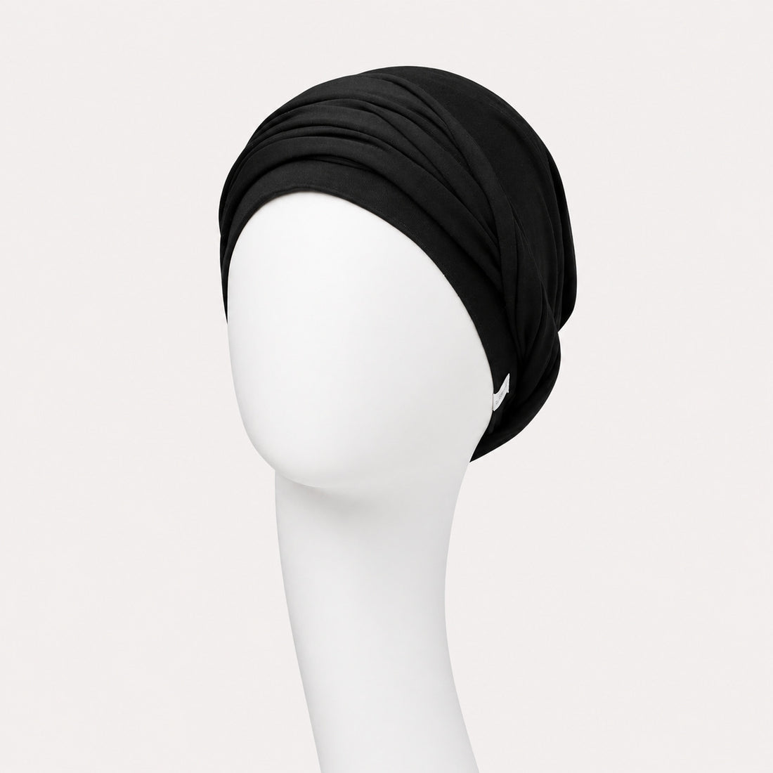 Shakti Turban 0211 Black de Christine Headwear turbante oncológico de bambú negro