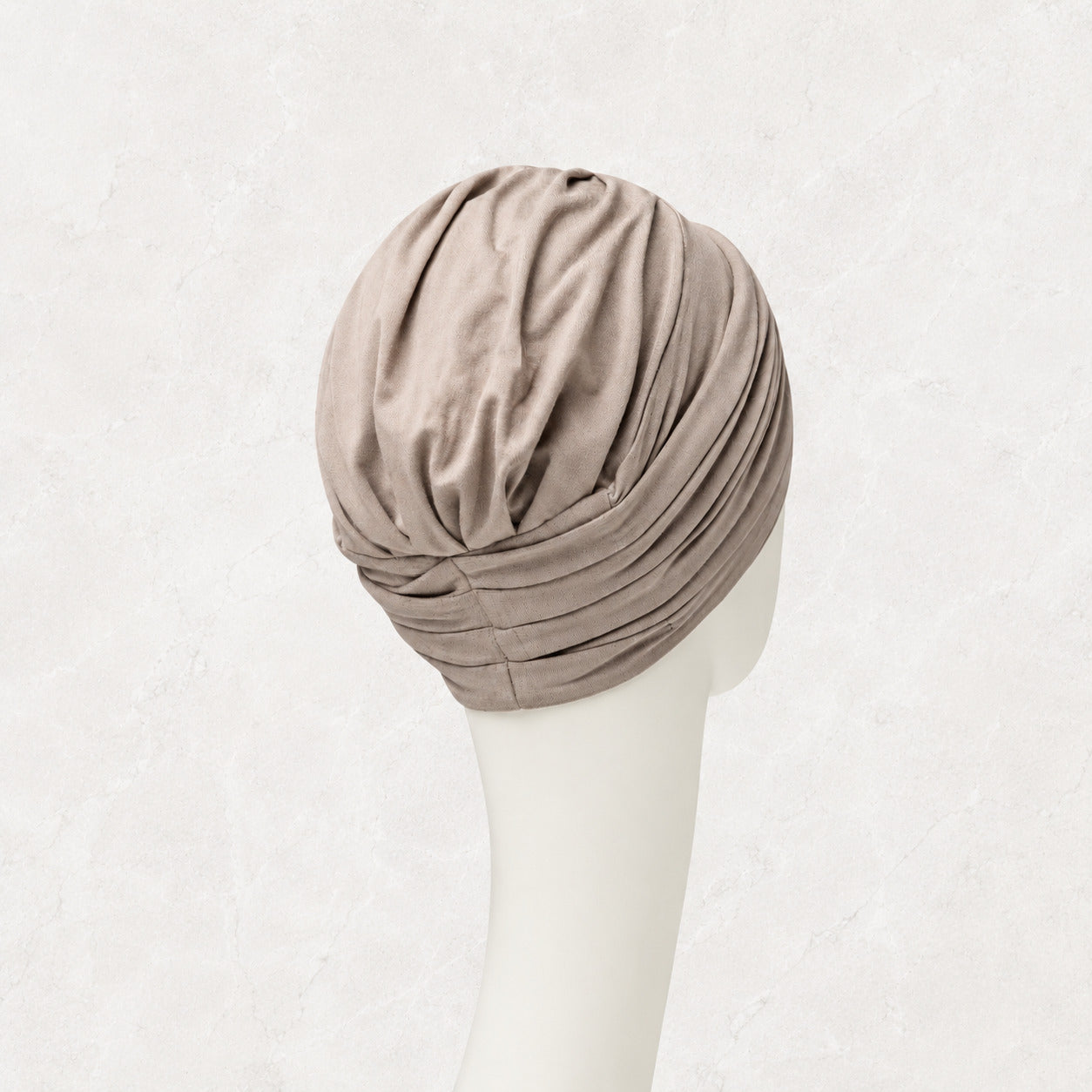 Shakti Turban 0167 Brown | Turbante oncológico de bambú