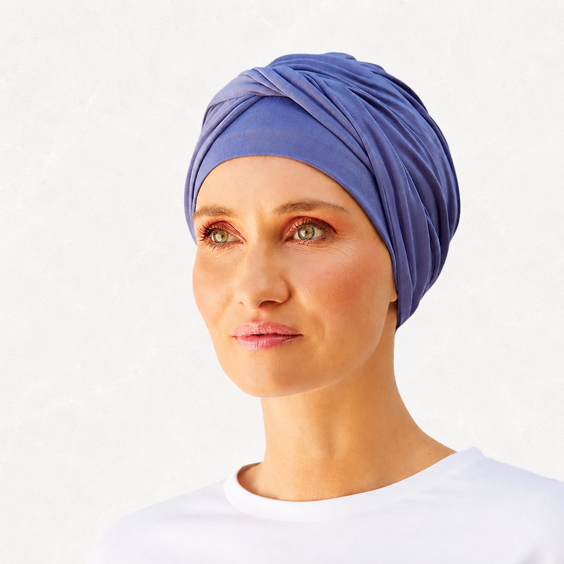 Shakti Turban Light Lilac turbante oncológico de bambú Christine Headwear color lila suave