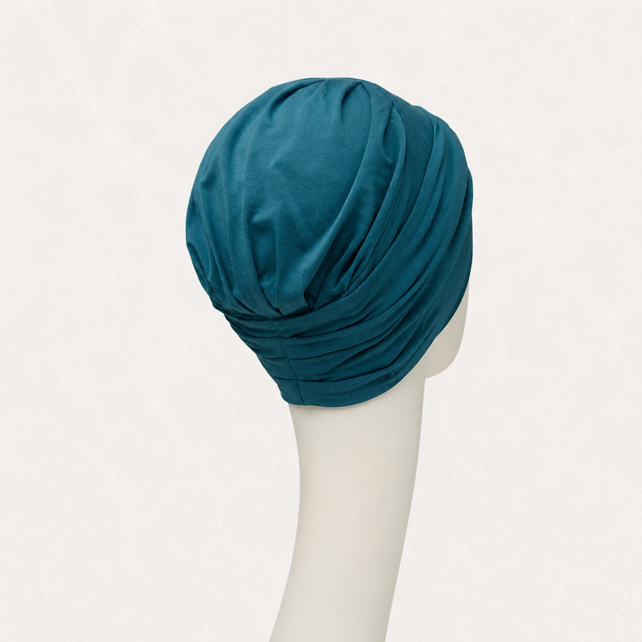 Shakti Turban 0295 Ocean Blue | Turbante oncológico de bambú